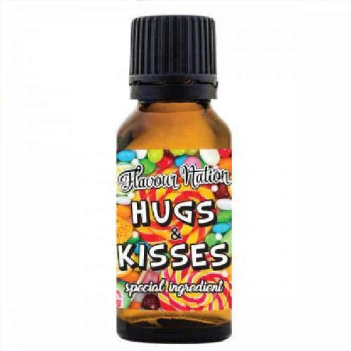 FLAVOUR NATION HUGS & KISSES 20ML FLAVOUR NATION HUGS & KISSES 20ML